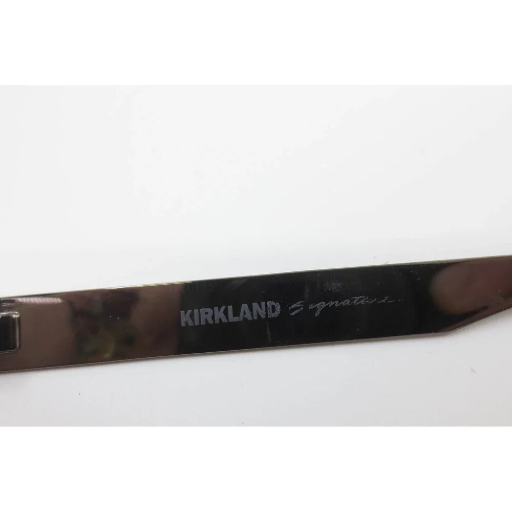 Kirkland Signature Moon Gunmetal Rectangular Eyeglasses Frames 53/17/140